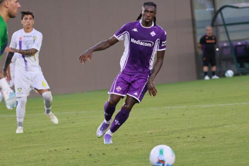 FIORENTINA - CARRARESE AMICHEVOLE 25-07-2025 KEAN GALASSI SILVANO/SILPRESS